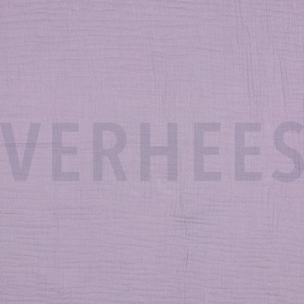 DOUBLE GAUZE DARK LILAC