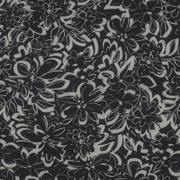 CHIFFON FLOWERS BLACK (thumbnail)
