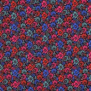 COATED COTTON FLOWERS BLACK (thumbnail)