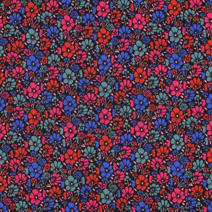 COATED COTTON FLOWERS BLACK (hover)