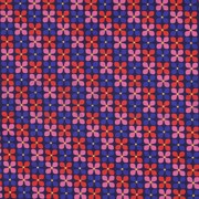 COATED COTTON FLOWERS NAVY (thumbnail)