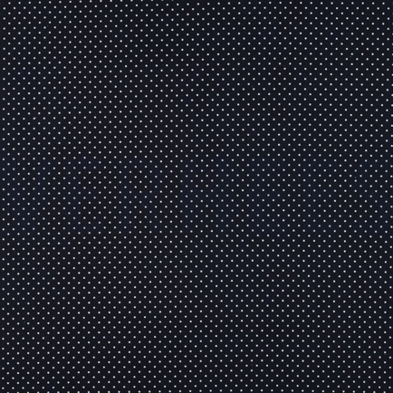 BESCHICHTETE BAUMWOLLE KLEINE PUNKTE MARINEBLAU (hover)