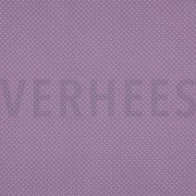 COATED COTTON PETIT DOTS LILAC (thumbnail)