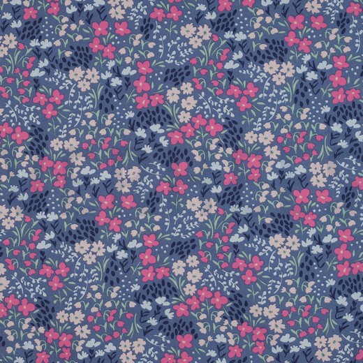COATED COTTON FLOWERS JEANS (hover)