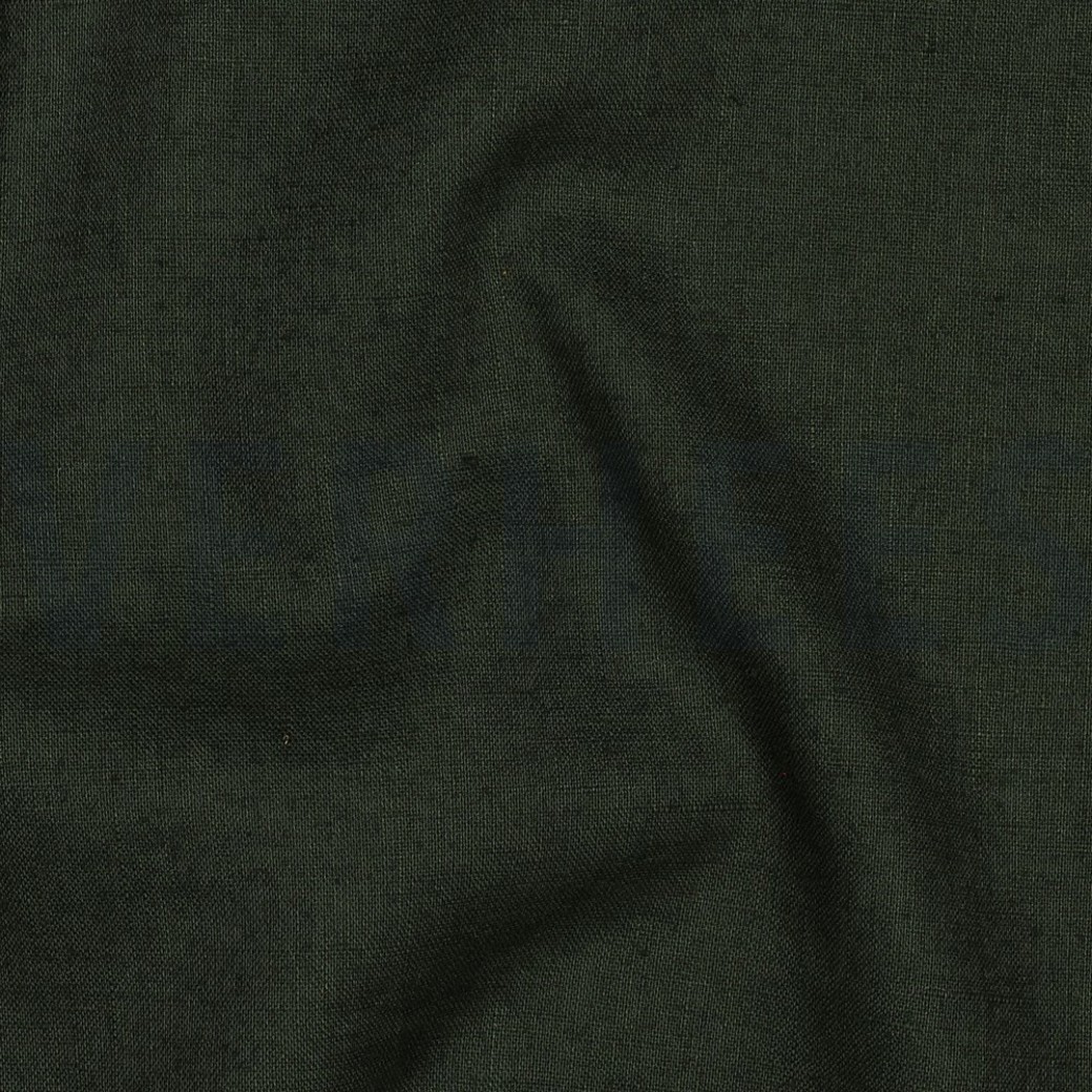 LINEN WASHED 170 gm2 ARMY GREEN #2