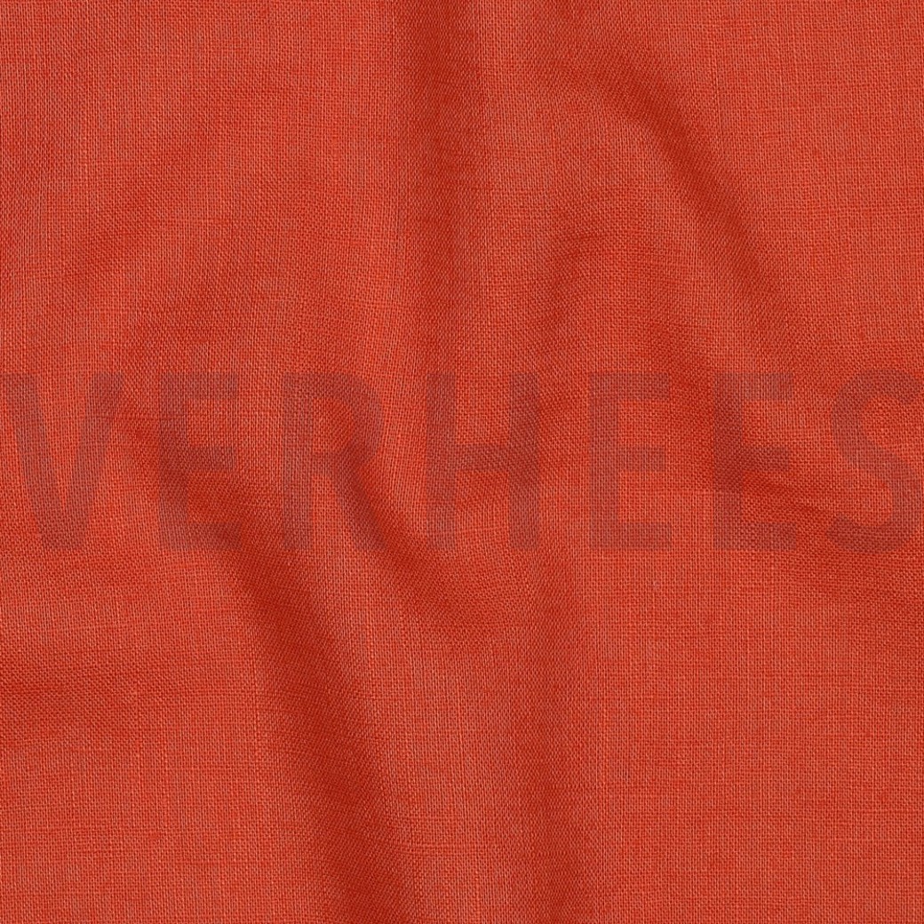 LINEN WASHED 170 gm2 PUMPKIN ORANGE #2