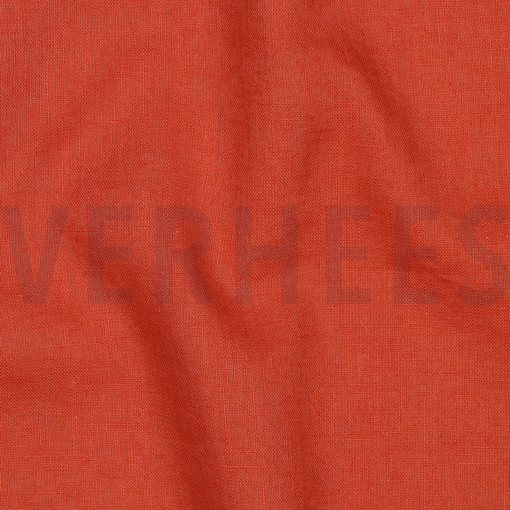 LINEN WASHED 170 gm2 PUMPKIN ORANGE (high resolution) #2