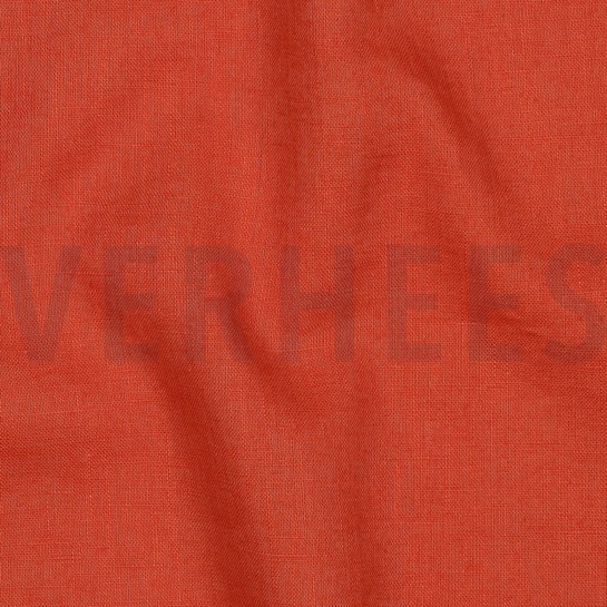 LINNEN GEWASSEN 170 GM2 POMPOENORANJE #7