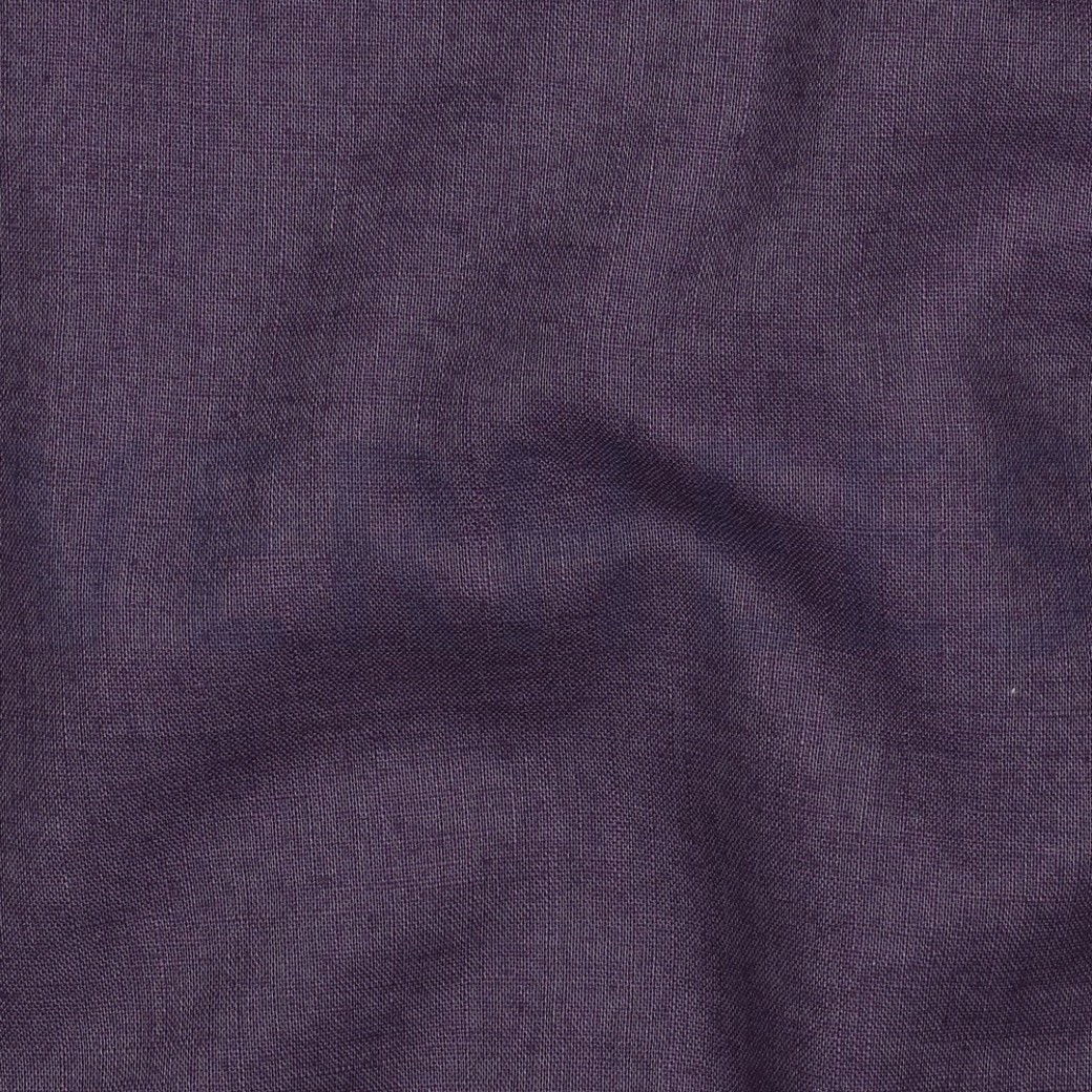 LINEN WASHED 170 gm2 AUBERGINE #2
