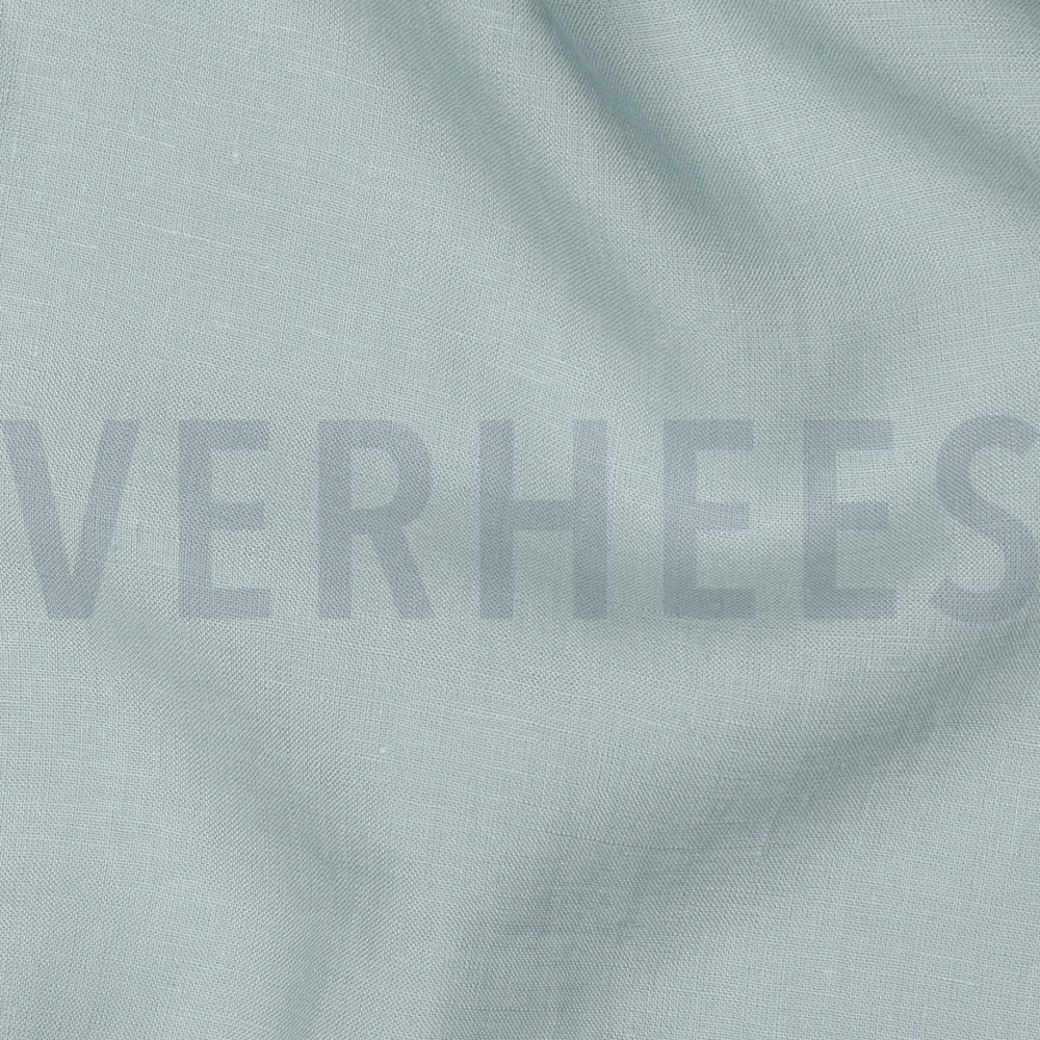 EUROPEAN FLAX LINEN 125 GM2 MISTY BLUE #2