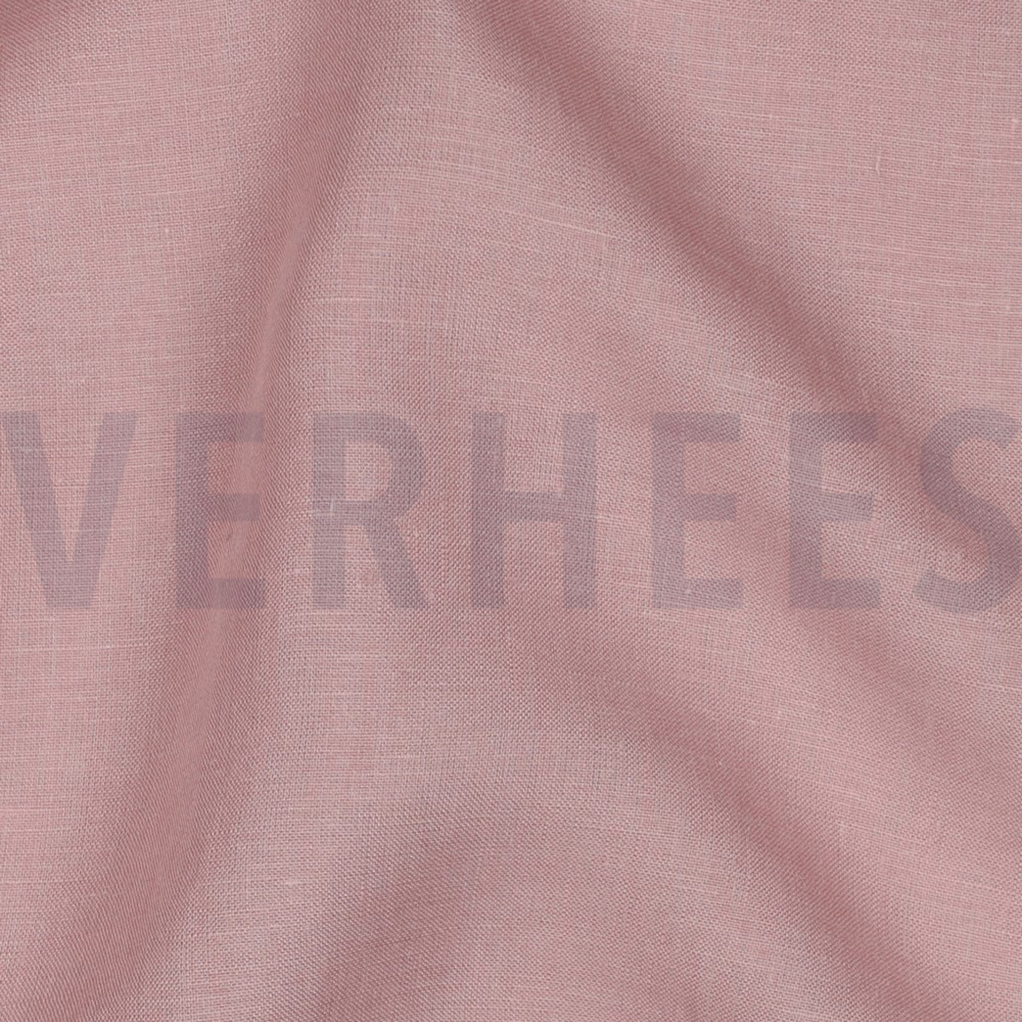 EUROPEAN FLAX LINEN 125 GM2 VINTAGE ROSE (high resolution) #2