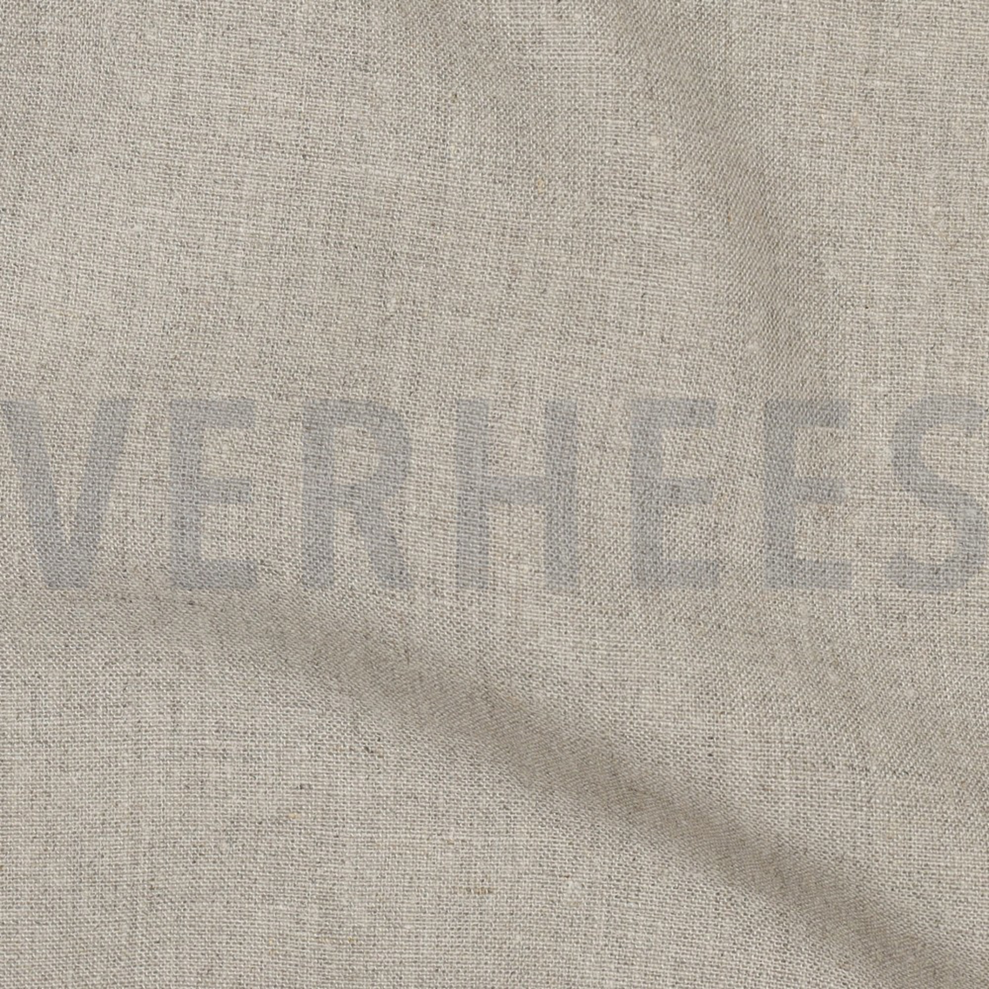 EUROPEAN FLAX LINEN 220 GM2 NATURAL / NATURAL (high resolution) #2