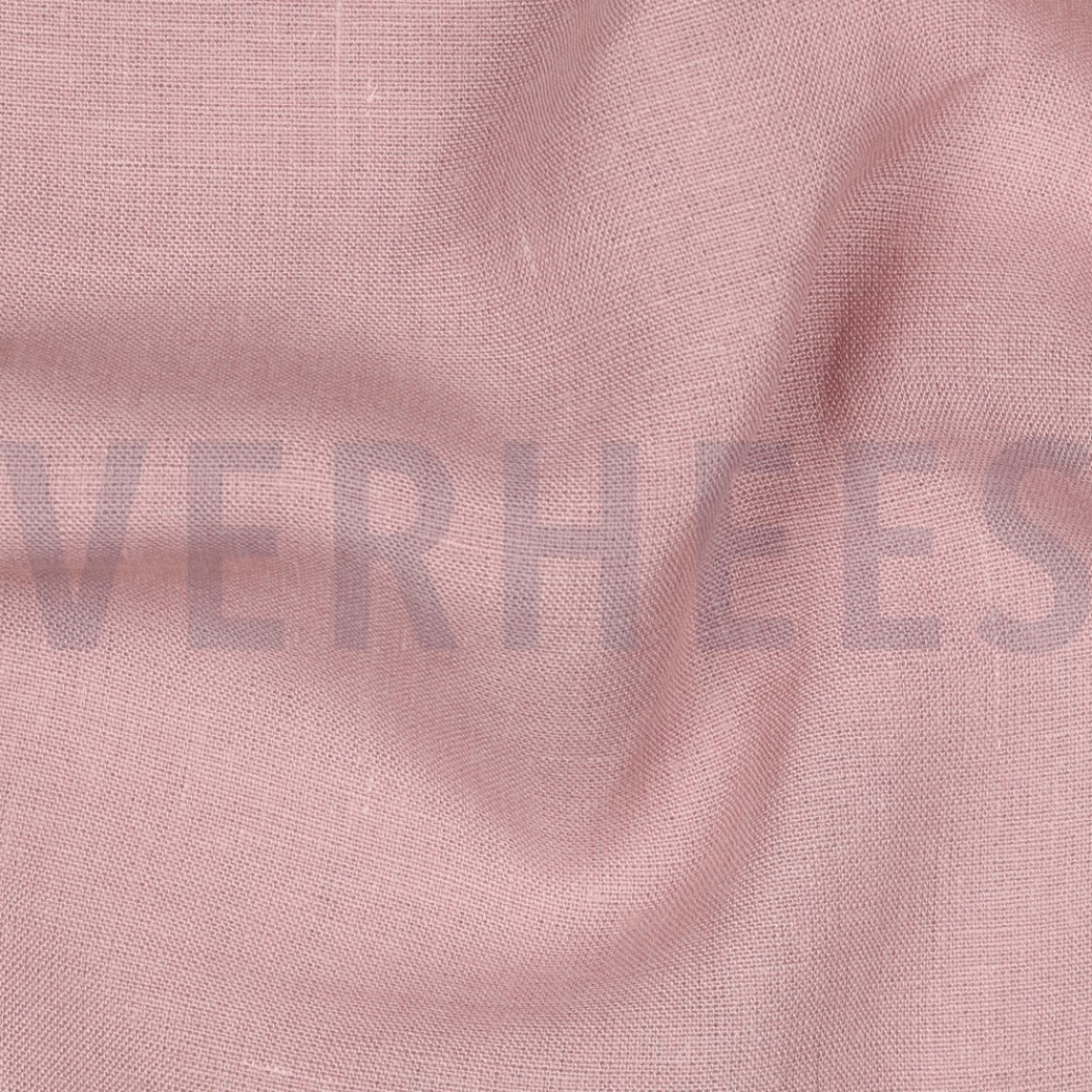 EUROPEAN FLAX LINEN 220 GM2 VINTAGE ROSE #2