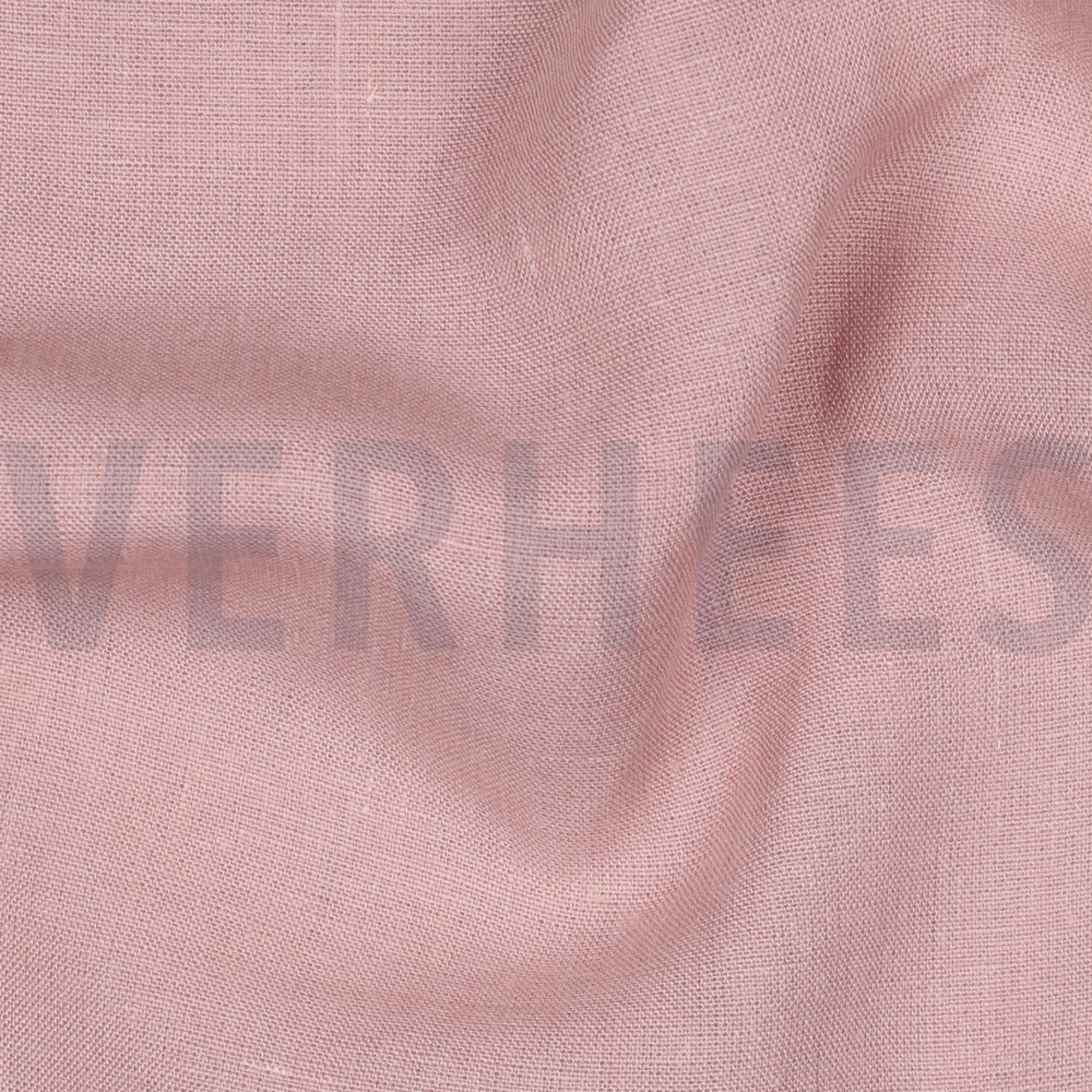 EUROPEAN FLAX LINEN 220 GM2 VINTAGE ROSE (high resolution) #2