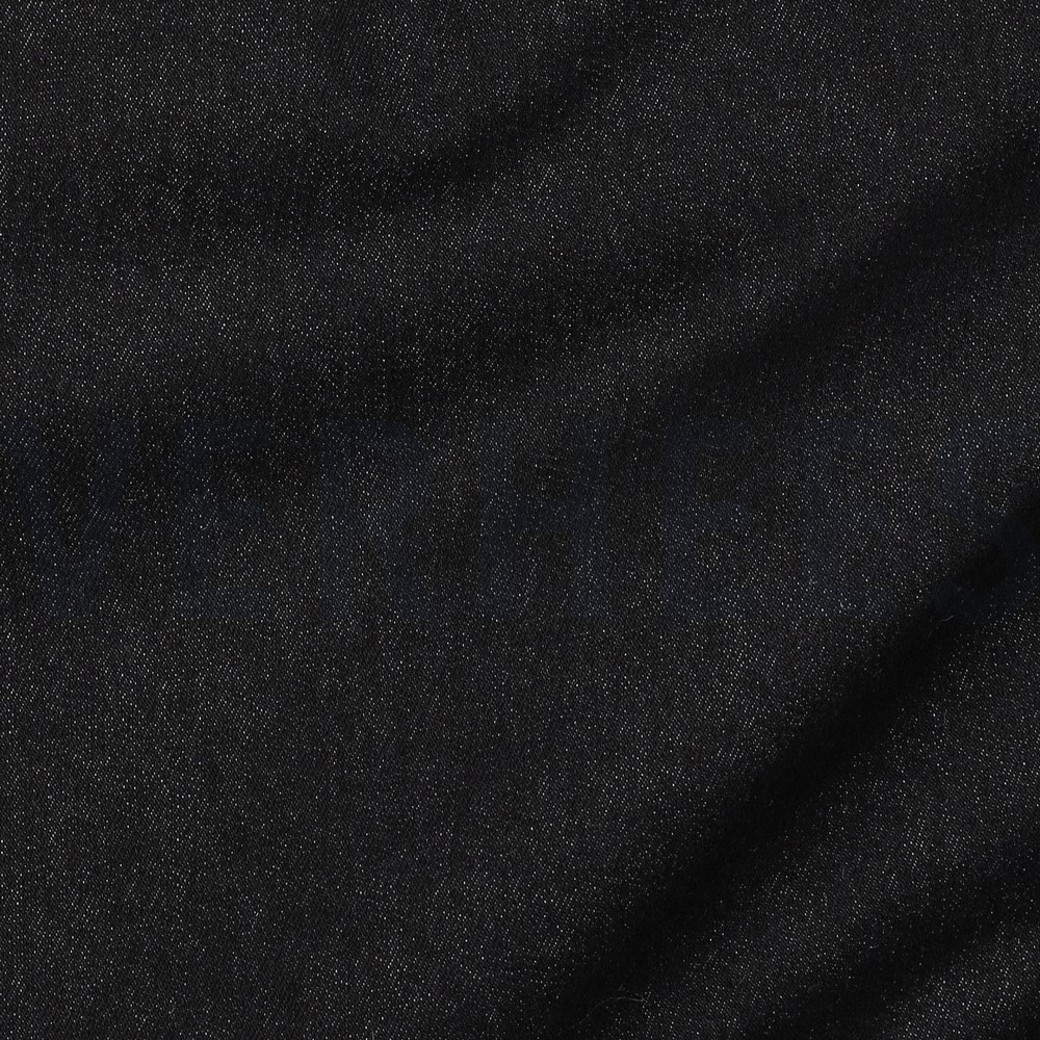 DENIM STRETCH 11OZ RECYCLED BLACK WASHED #2
