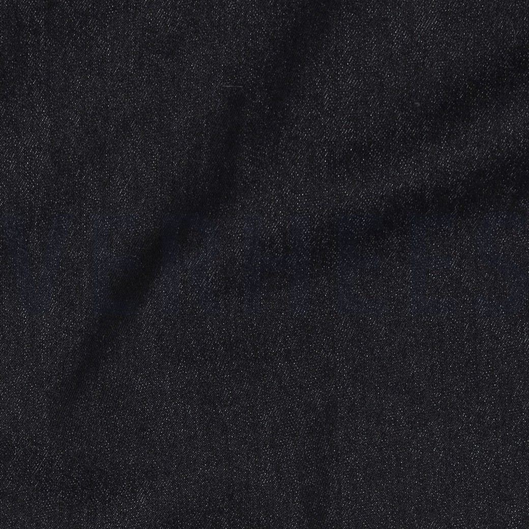 DENIM STRETCH 11OZ RECYCLED BLACK BLUE WASHED #2