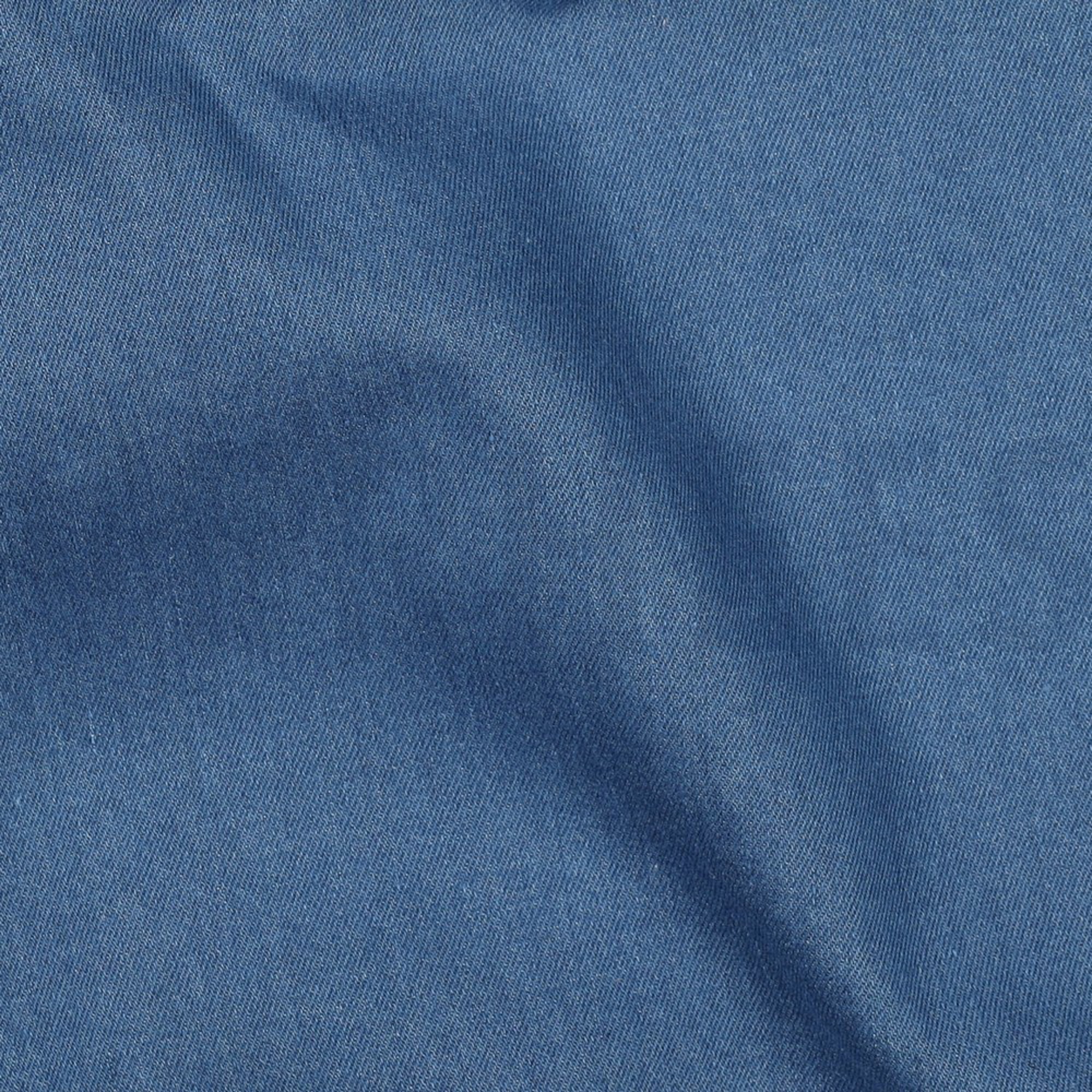 DENIM STRETCH 11OZ RECYCLED INDIGO BLEACHED (high resolution) #2