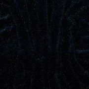 FAUX FUR WITH SILVER LUREX NAVY (thumbnail) #2