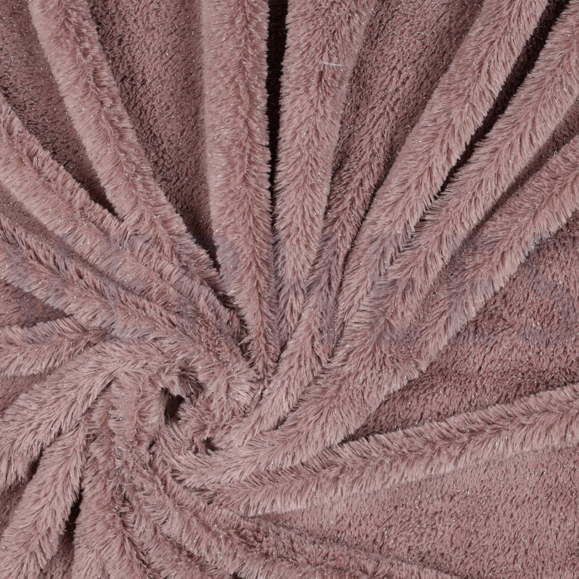 FAUX FUR WITH SILVER LUREX OLD BLUSH (high resolution) #2