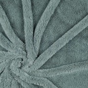 FAUX FUR WITH SILVER LUREX OLD GREEN (thumbnail) #2