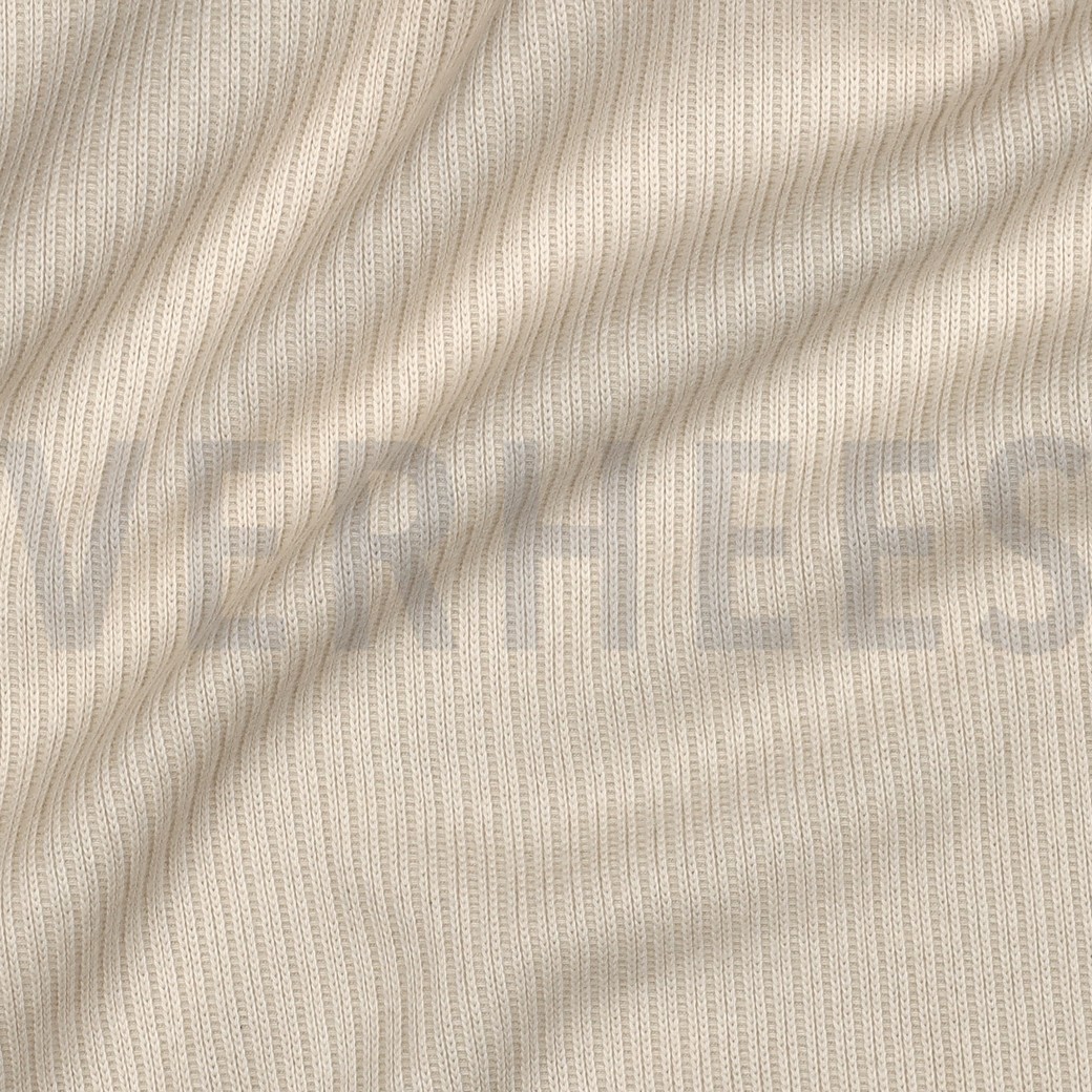 COTTON KNITTED RIB NATURAL #2