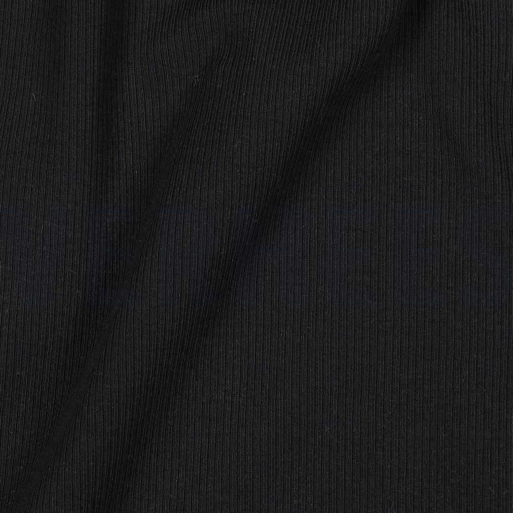 RIB JERSEY BLACK #2
