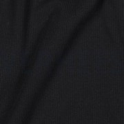 RIB JERSEY BLACK (thumbnail) #2