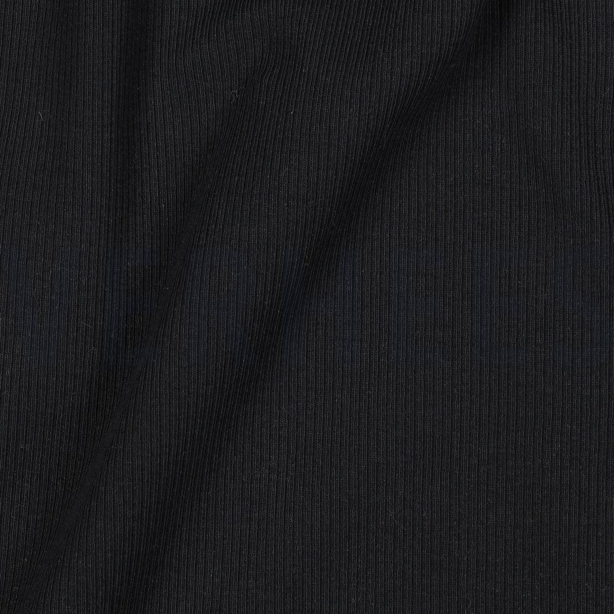 RIB JERSEY BLACK (high resolution) #2