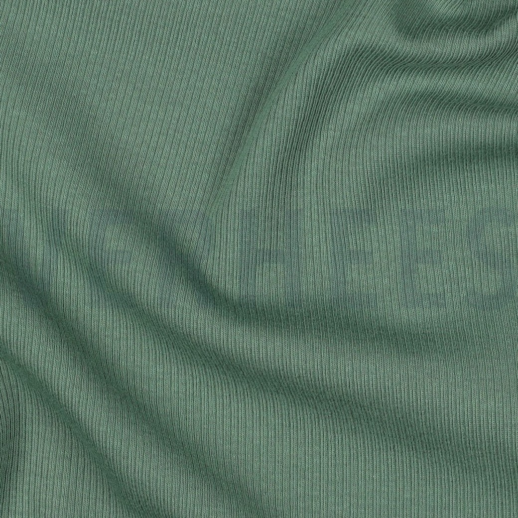 RIB JERSEY  GREEN #2