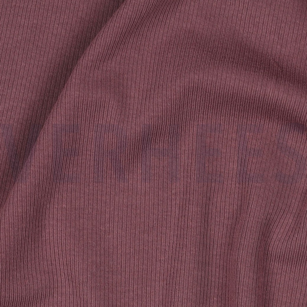 RIB JERSEY AUBERGINE #2