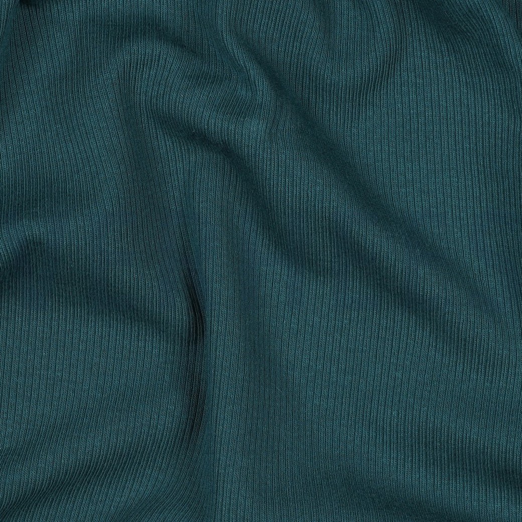RIB JERSEY DARK CYAN #2