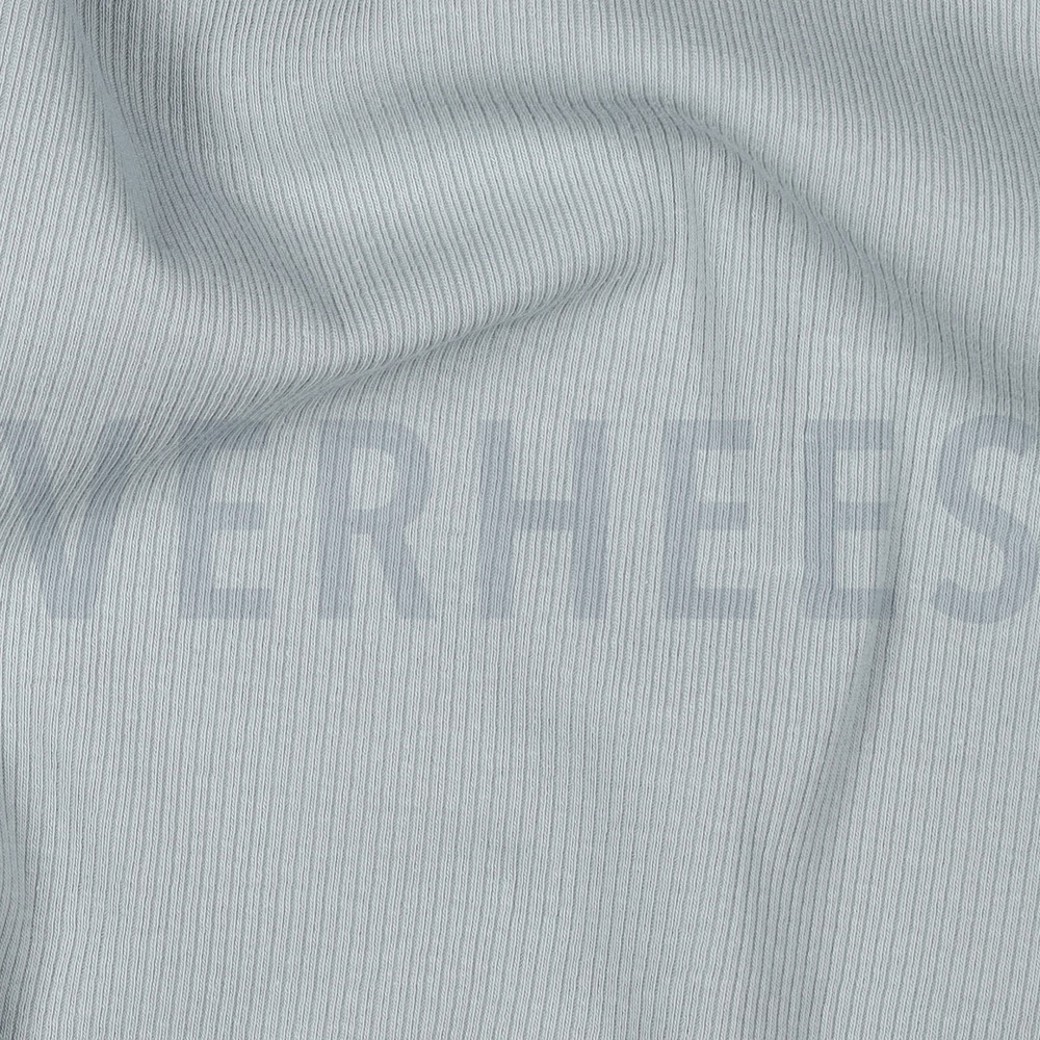 RIB JERSEY PALE TURQUOISE #2
