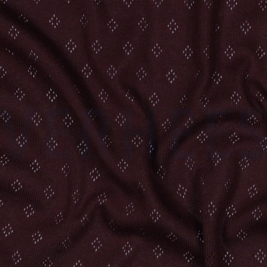 FEINSTRICKJERSEY AJOUR LILA/VIOLETT #7