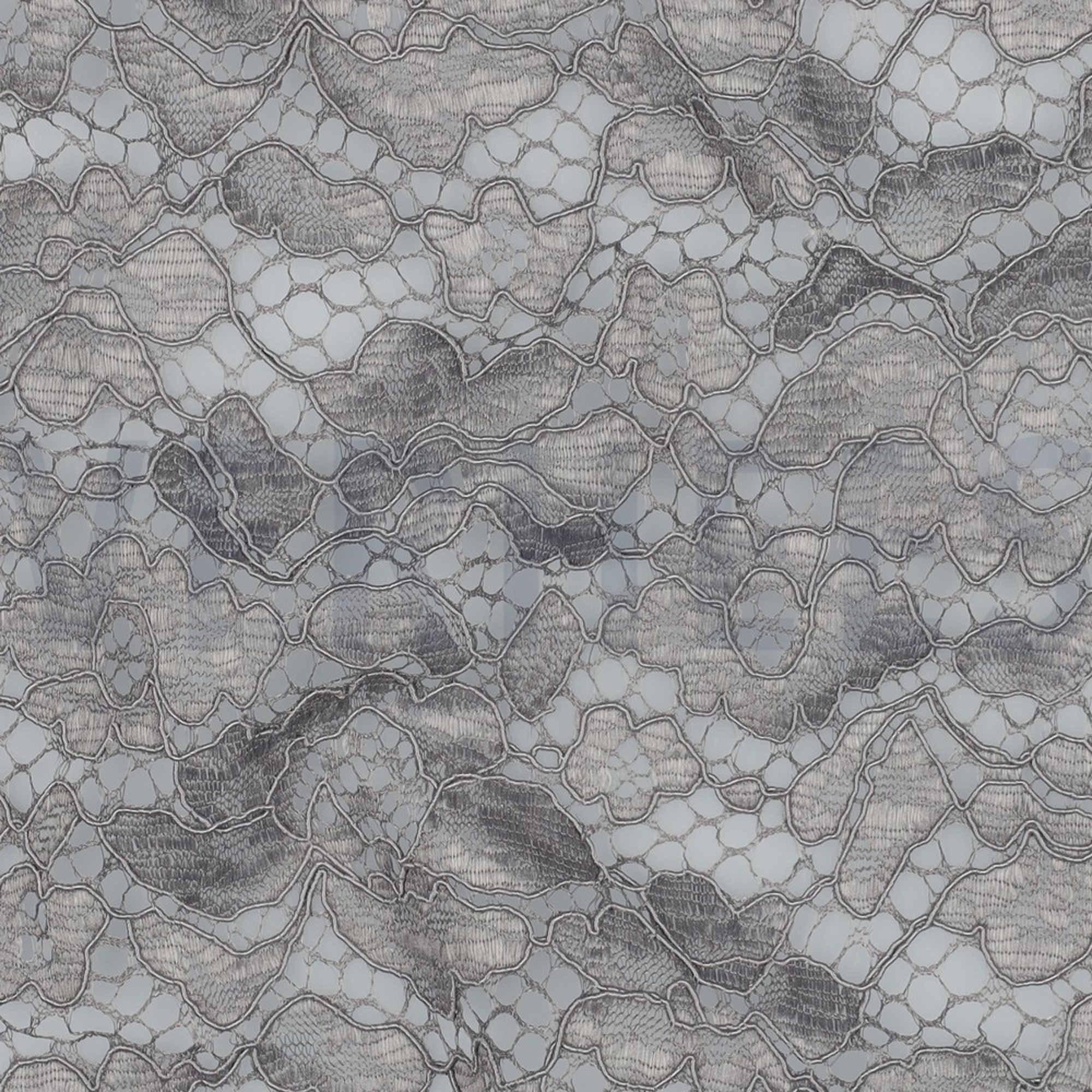 LACE BORDER 2 SIDES GREY (high resolution) #2