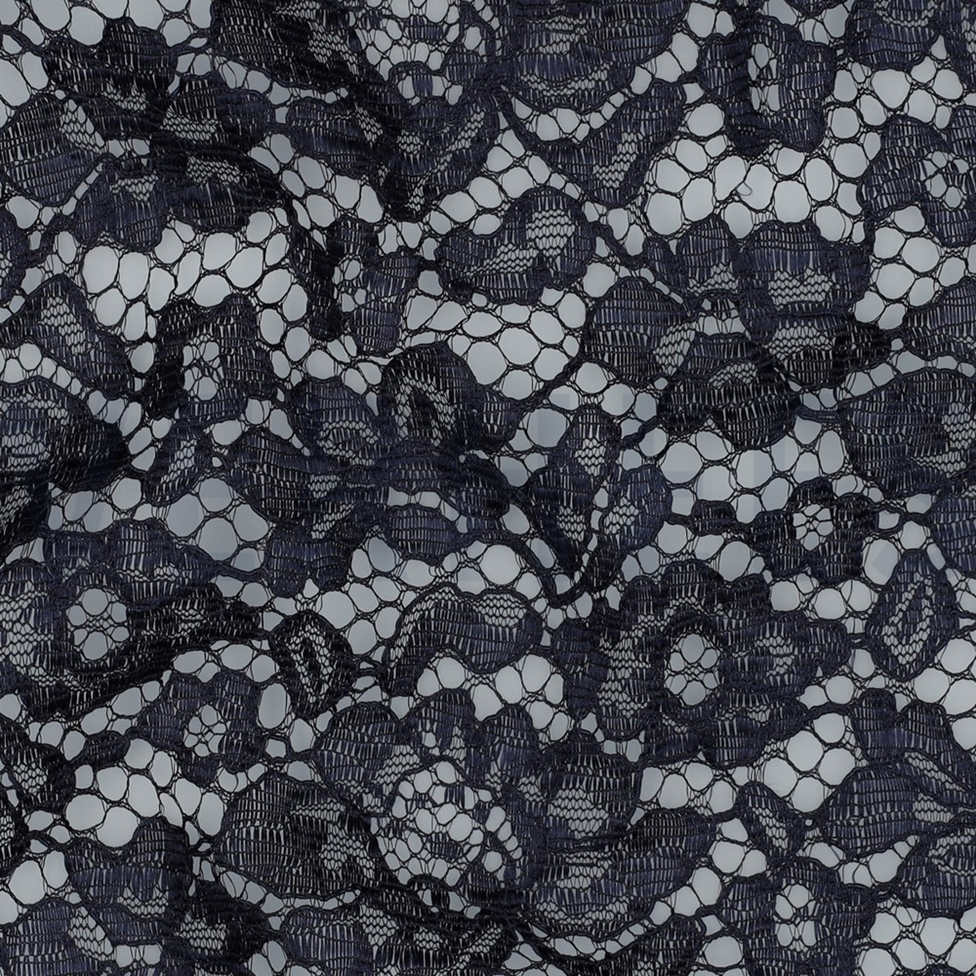 LACE BORDER 2 SIDES NAVY (high resolution) #2