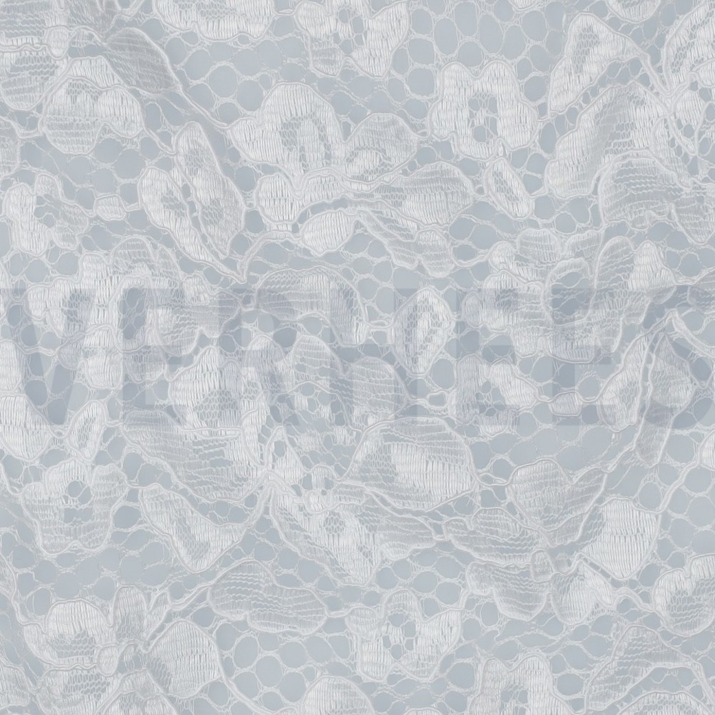 LACE BORDER 2 SIDES WHITE #2
