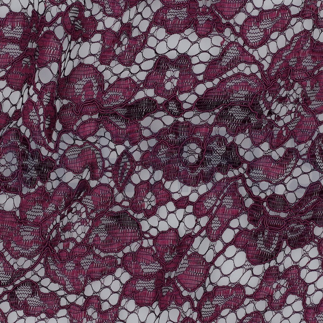 LACE BORDER 2 SIDES PURPLE #2