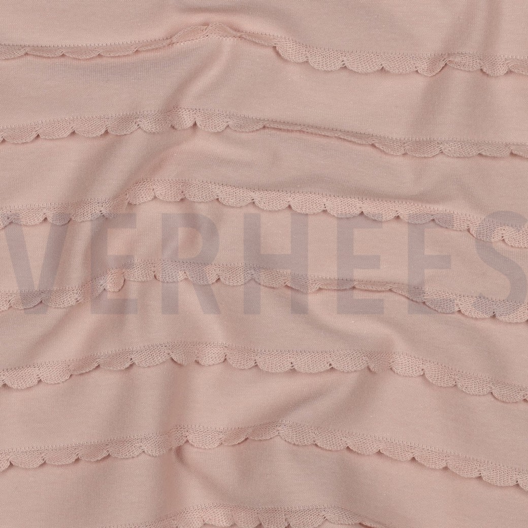 JERSEY RUFFLES POWDER PINK #2