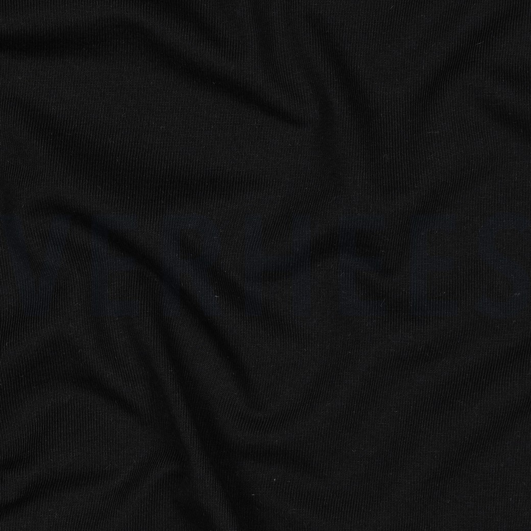 JERSEY 100% COTTON GOTS BLACK #2