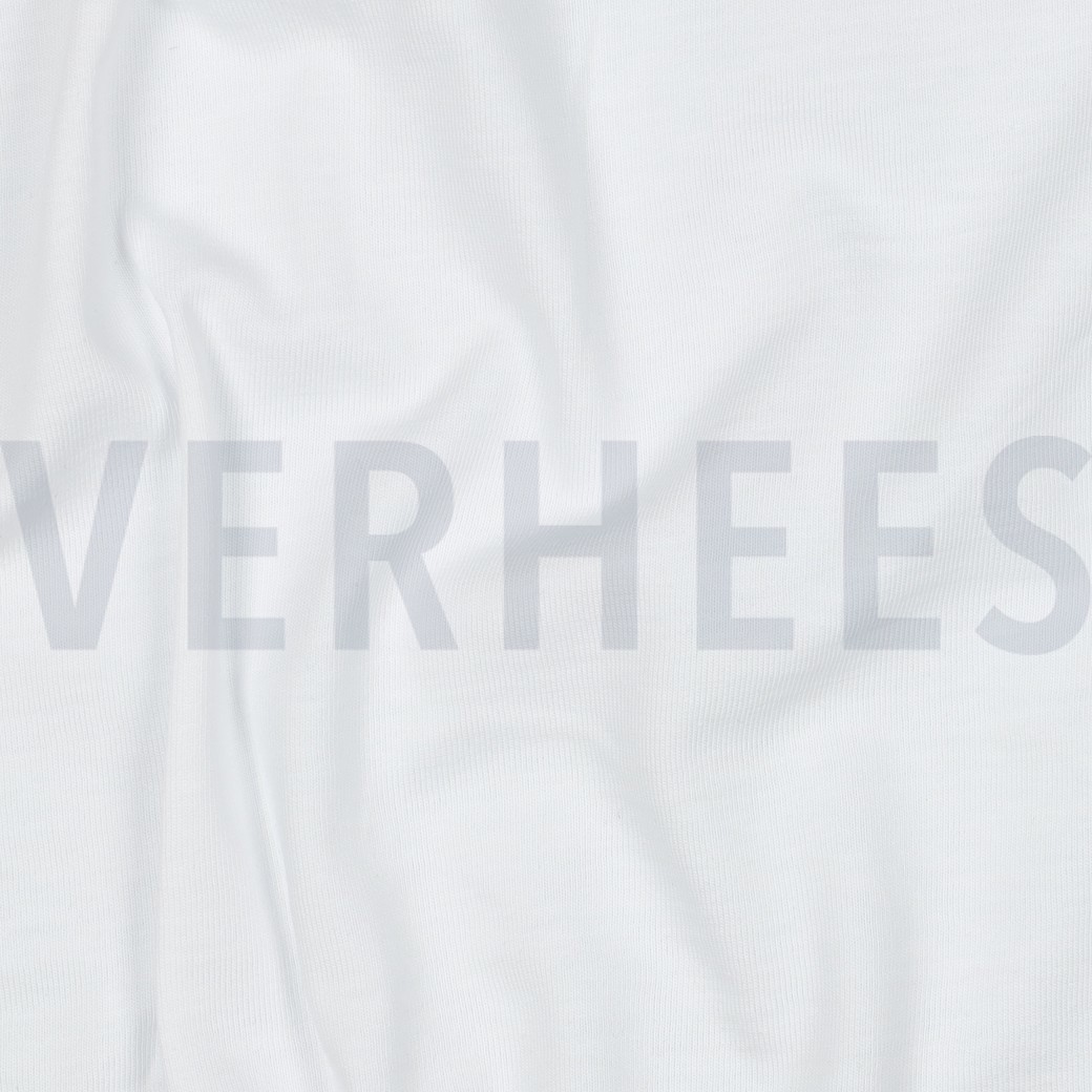 JERSEY 100% COTTON GOTS WHITE #2
