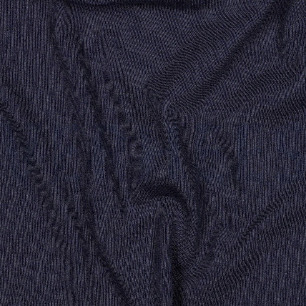 JERSEY 100% COTTON GOTS NAVY #2