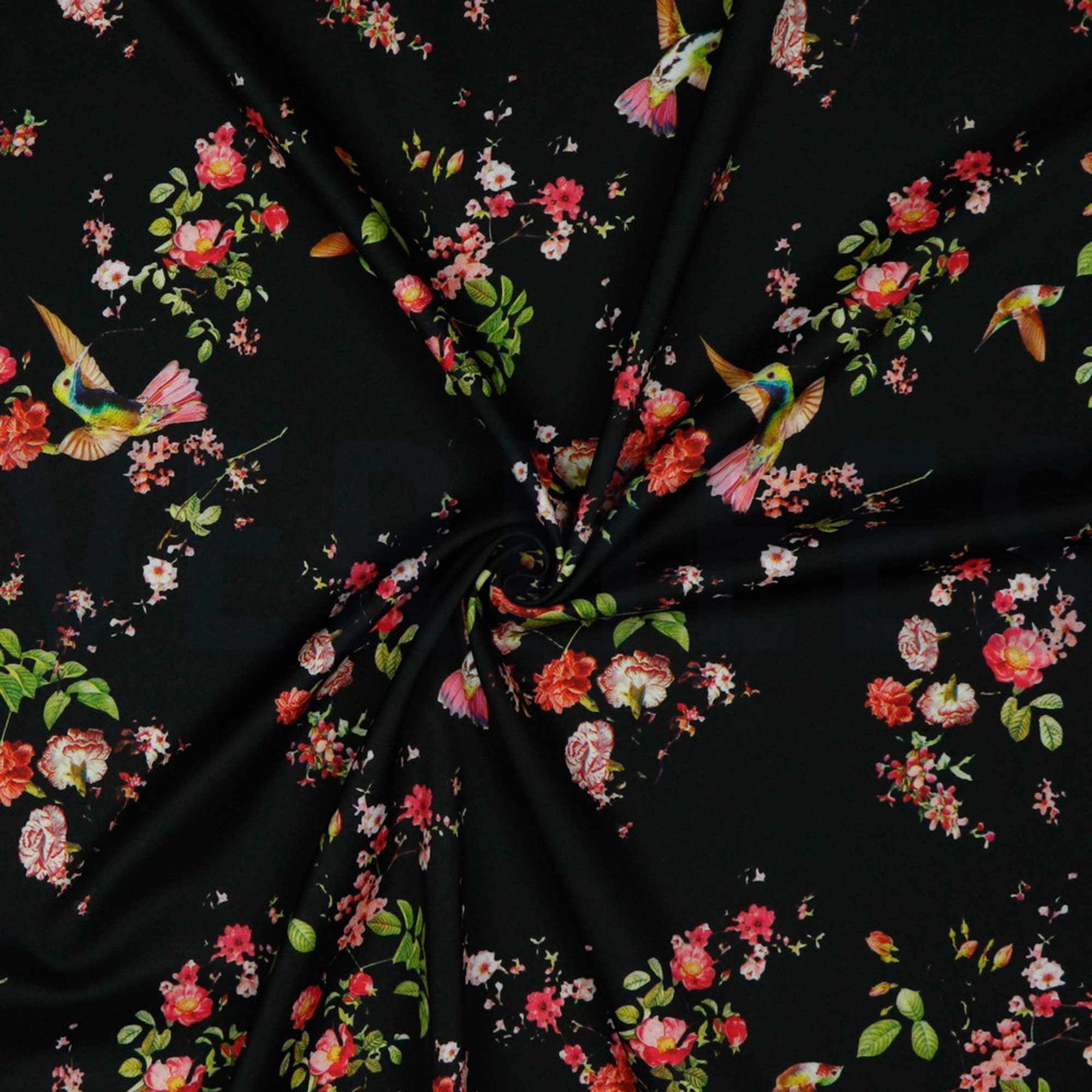 MAGNOLIA STRETCH BLACK (high resolution) #2