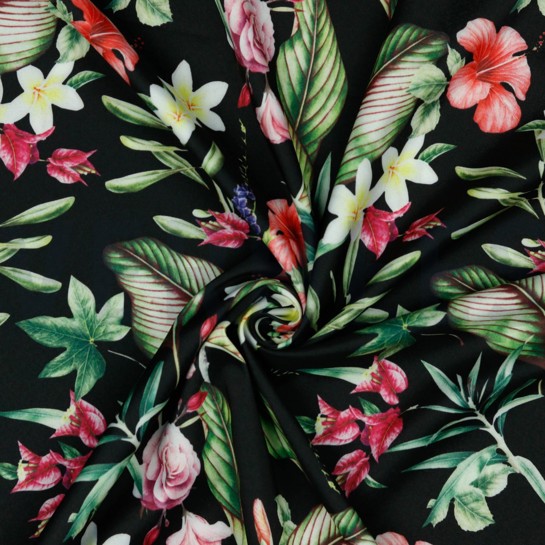 MAGNOLIA STRETCH SCHWARZ #7