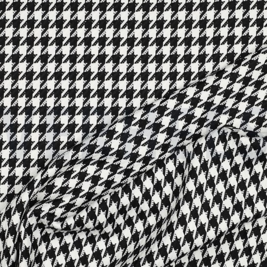 HAHNENTRITT SCHWARZ/ WEISS #7