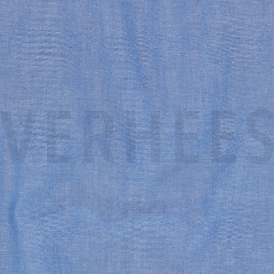 GARENGEVERFD POPLIN HEMELSBLAUW #7