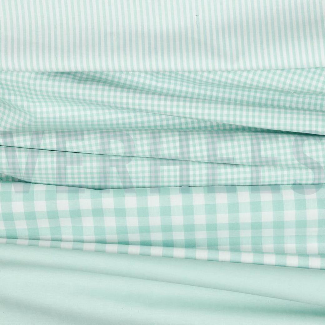 YARN DYED POPLIN MINT #2