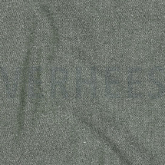 GARNFÄRBT POPELINE DUNKELGRÜN #7