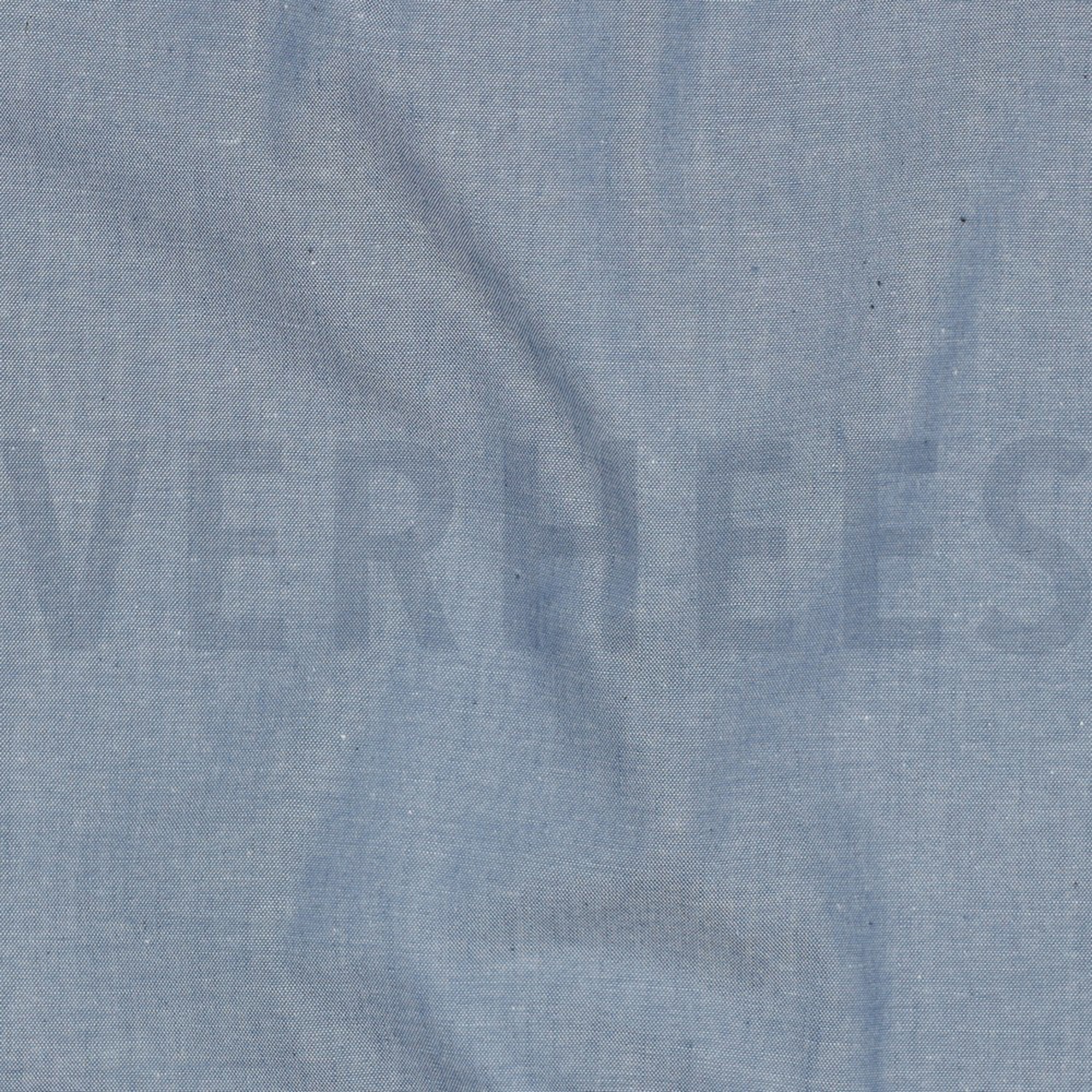 YARN DYED POPLIN BLUE (high resolution) #2