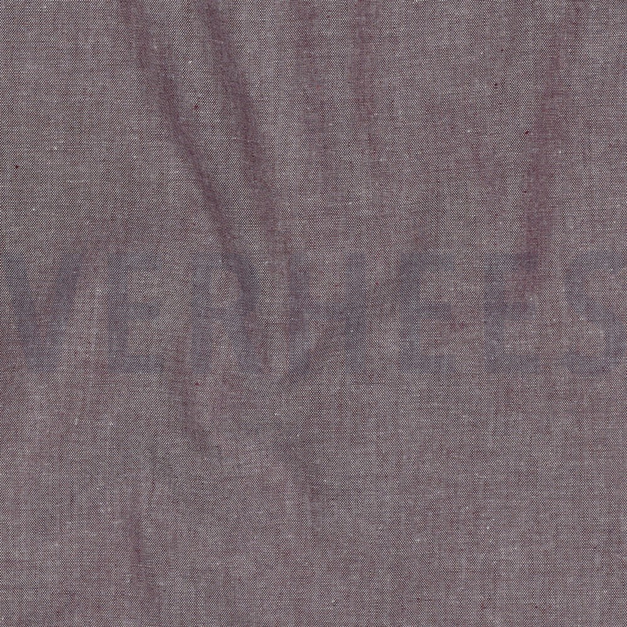 YARN DYED POPLIN AUBERGINE (high resolution) #2