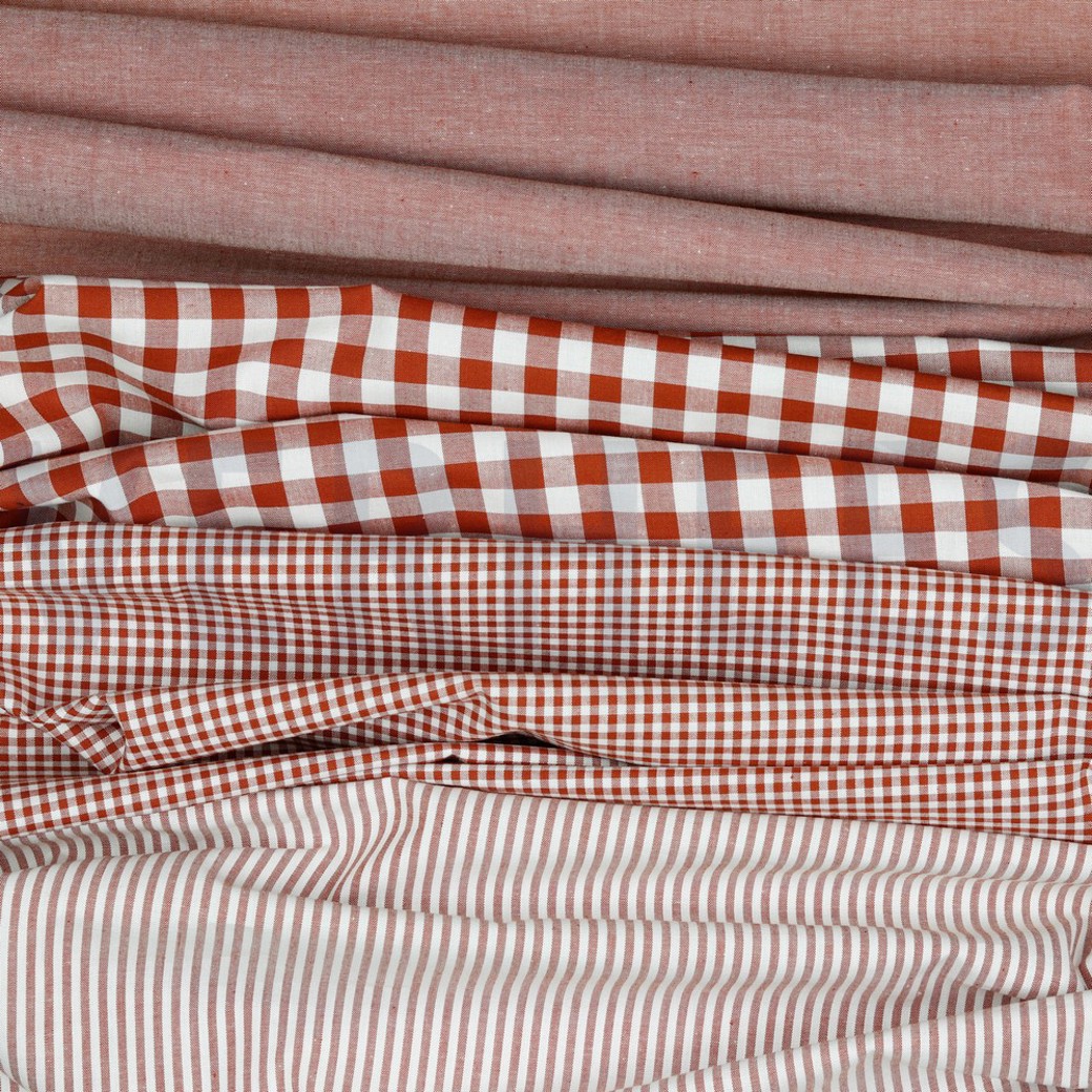 YARN DYED POPLIN TERRA #2